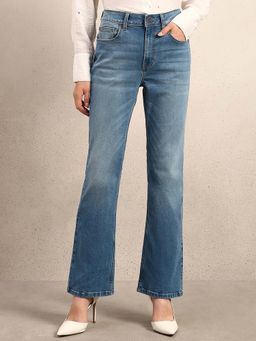 VERO MODA - Light Blue Mid Rise Bootcut Jeans