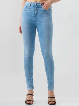 Spykar - Ice Blue Super Skinny Fit High Rise Jeans for Women