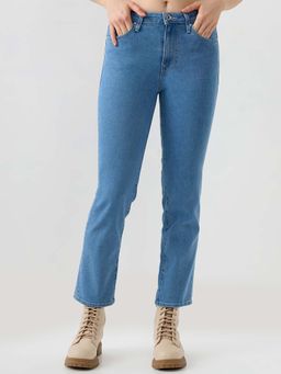 Spykar - Light Blue Slim Fit Mid Rise Jeans for Women