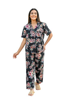 SAY - Women Pure Cotton Night Suit (Set of 2)