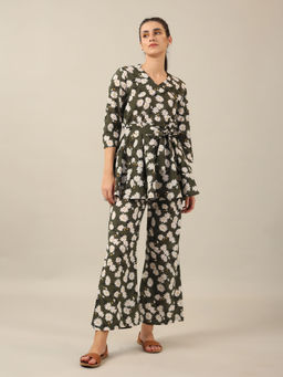 SAY - Women Pure Cotton Night Suit (Set of 3)