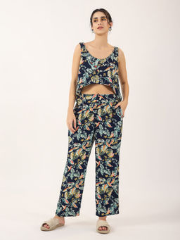 SAY - Women Rayon Night Suit (Set of 2)