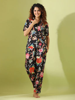 SAY - Women Pure Cotton Night Suit (Set of 2)