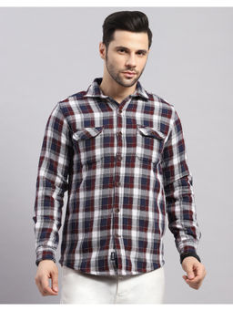 Monte Carlo - Multi-Color Collar Full Sleeve Casual Shirt
