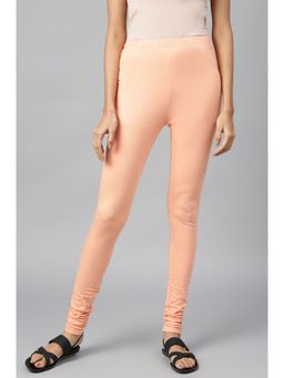 Elleven - Orange Skin Fit Churidar