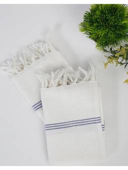 Fabindia - Purple Bana Cotton Gamcha Towel Set Of 2