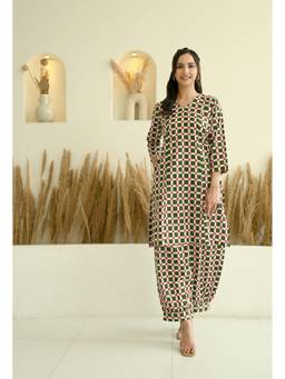 LOVE CHIC - Green Checks Printed Co-Ord Set