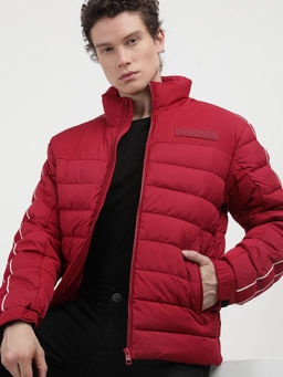 Tommy Hilfiger - Jacket Red F24 Mid New York Tape Puffer J