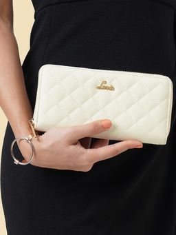 Lavie - Quilt Eden women's zip around wallet (White) (L)