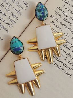 Johori - Handcrafted Natural Stone Earrings