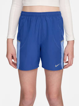 Nike - Kids Blue Solid Sportswear Miler Shorts - IF2428-480