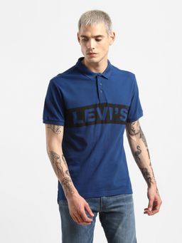 Levi's - Men Blue Polo T-shirt