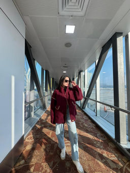 MnM - Cross-Piping Zipped Jacket