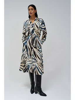 Salsa Jeans - Animal Print Midi Dress