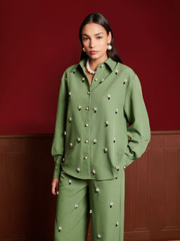 Sister Jane - Formosa Embellished Shirt