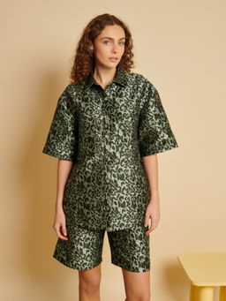 Sister Jane - Ebba Leopard Shirt