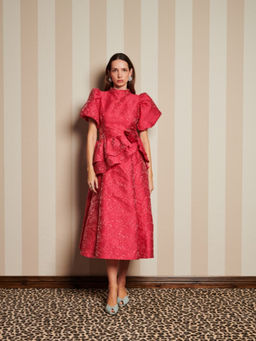 Sister Jane - Boudoir Jacquard Midi Dress