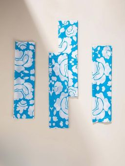 Freedom Tree - Gypsy Rose Digitally Printed Cotton Cambric Dinner Napkin (Pack of 4)