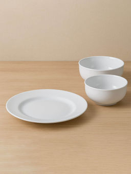 Monno - Cupola Dining Set: Plate 18.5 Cm X Bowl 15.5 cm