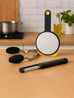 Dreamfarm - Power Prep Kit Clongs Tongs With Silicone Heads X Ograte Two-Sided Speed Grater