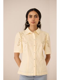 Calling June - White Hartley Shirt