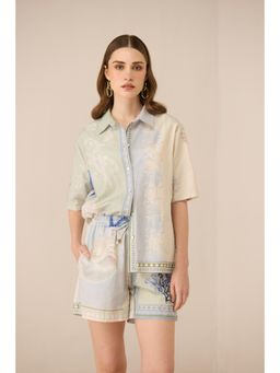 Calling June - Aqua Star Shirt