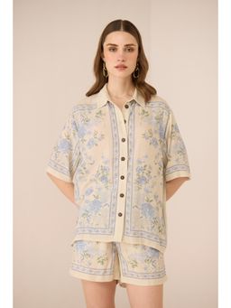 Calling June - Blue Malibu Shirt