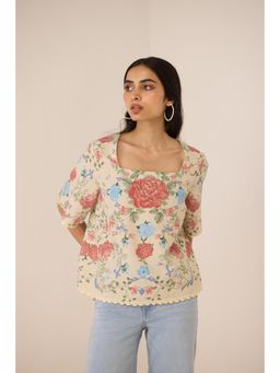 Calling June - Multi-Color Elsa Top