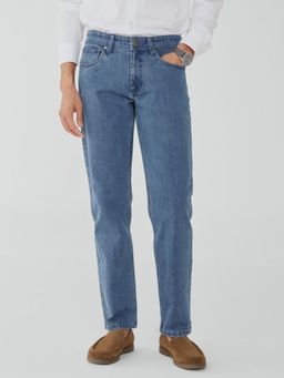 Andamen - Casual Men Blue Woven Slim Jeans