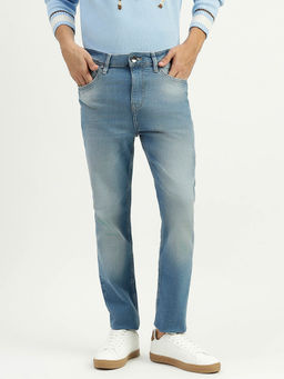 United Colors of Benetton - Solid Mid Rise Jeans Blue