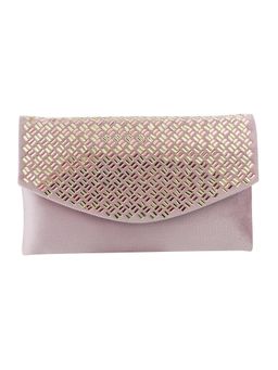 Mochi - Embellished Purple Clutches