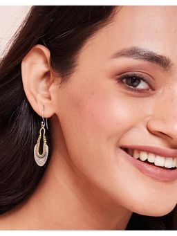 Fabindia - Silver Dangler Earrings Multi-Color