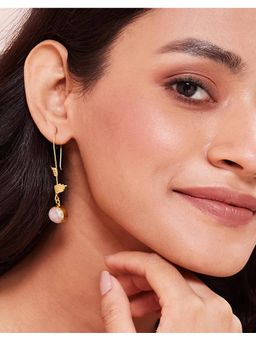 Fabindia - Silver Dangler Earrings White