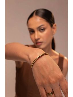 AURA STUDIO - 18K Gold Plated Noah Cuff Band