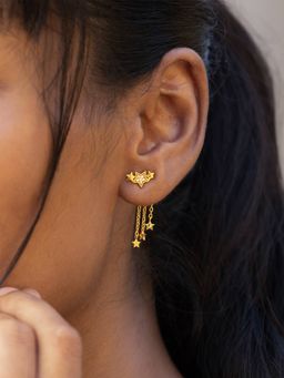 Shaya by CaratLane - Under The Stars Earrings In Gold Plated 925 Silver