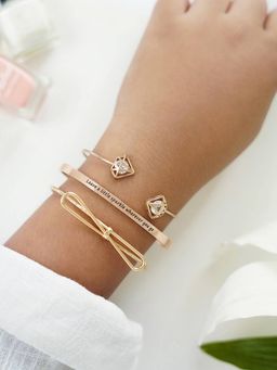 Joker and Witch - Joker & Witch Seine Bracelet Rose Gold (Pack of 3)