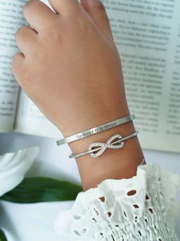 Joker and Witch - Joker & Witch Val Silver Bracelet Silver (Pack of 2)