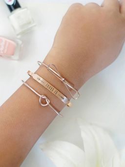 Joker and Witch - Joker & Witch Marilla Bracelet Rose Gold (Pack of 3)