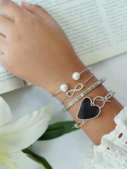Joker and Witch - Joker & Witch Avonlea Silver Bracelet Silver (Pack of 4)
