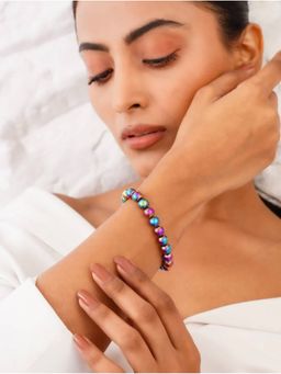 Kastiya Jewels - Natural Hematite Bracelet Multi-Color