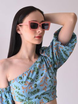 Haute Sauce - Women Grey Lens Butterfly Sunglasses