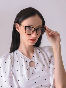 Haute Sauce - Women Clear Lens Butterfly Sunglasses