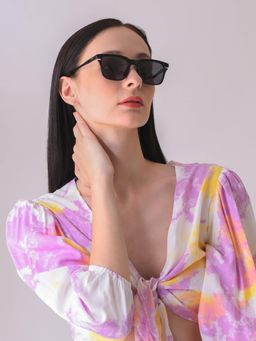 Haute Sauce - Women Black Lens Butterfly Sunglasses