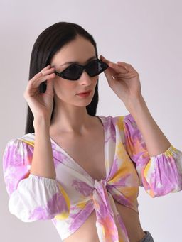 Haute Sauce - Women Grey Lens Wayfarer Sunglasses