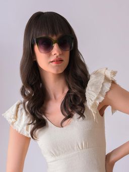 Haute Sauce - Women Purple Lens Butterfly Sunglasses