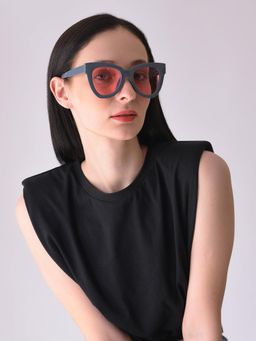 Haute Sauce - Women Pink Lens Cat Eye Sunglasses
