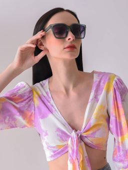 Haute Sauce - Women Purple Lens Oversized Sunglasses