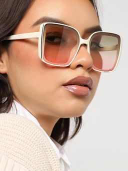 Haute Sauce - Women Brown Lens Oversized Sunglasses