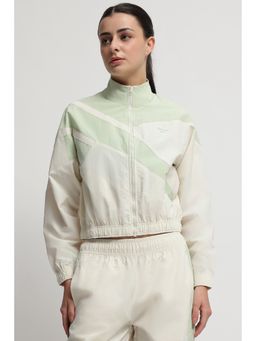 Reebok - Women White Full Sleeves Jacket