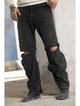 Snitch - Revolution Washed Grey Detachable Cargo